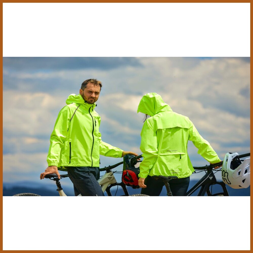 Waterproof Polyester Running Jacket Packable Ligh… - image 7